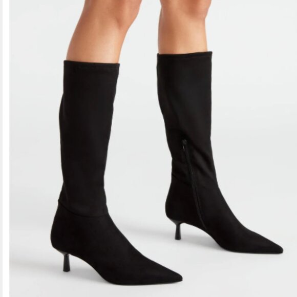 Steve Madden Knee-High Kitten Heeled Boots | Size 8.5 - Picture 8 of 8